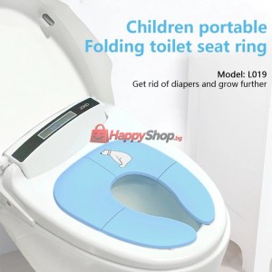 Сгъваем детски адаптер за тоалетна чиния